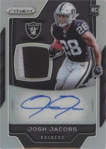 2019 Panini Prizm Josh Jacobs #RPA-JJ