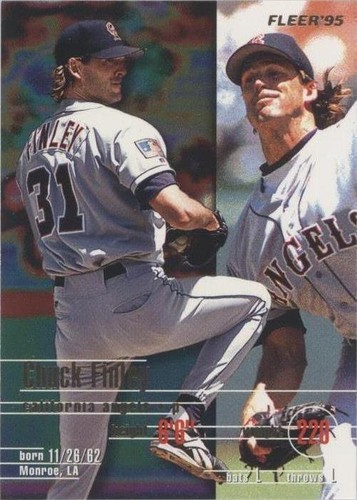 1990 Chuck Finley Fleer Baseball Card #132 | eBay
