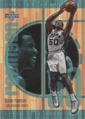 2001-02 Upper Deck Hardcourt - David Robinson #74