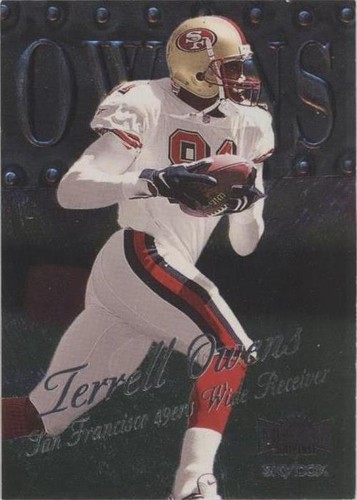1999 Skybox Metal Universe Terrell Owens #29