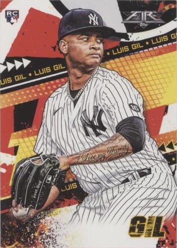 2022 Topps Fire - Luis Gil #159