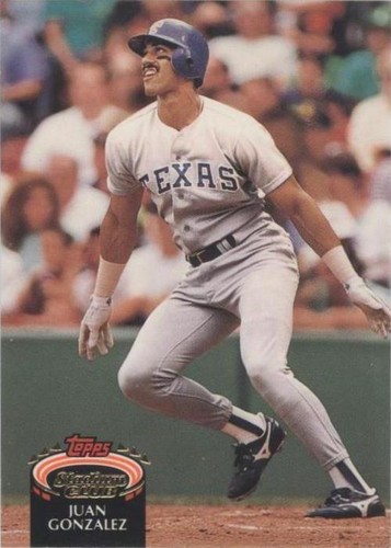 1992 Topps Stadium Club - Juan González #240