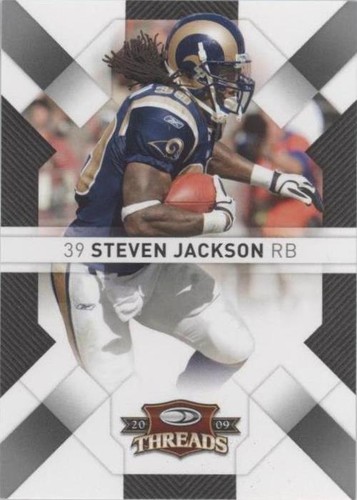 2009 Donruss Threads Steven Jackson #90