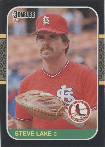 1987 Donruss - Steve Lake #604