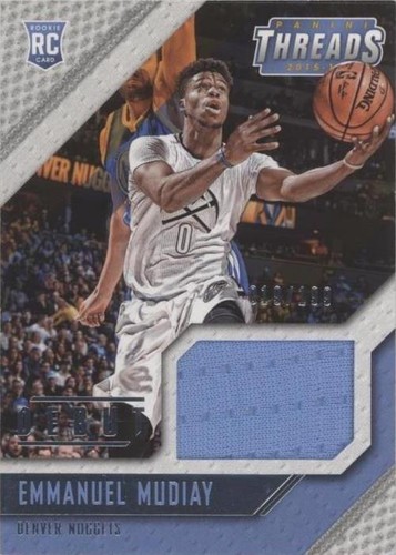 2015-16 Panini Threads - Emmanuel Mudiay #12