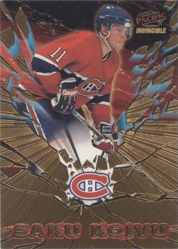 1997-98 Pacific Invincible - Saku Koivu #18