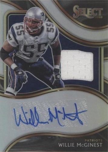 2020 Panini Select Willie McGinest #SM-WMG