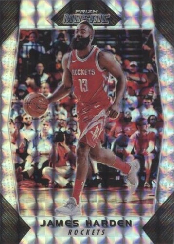 James Harden 2017 Panini Prizm Mosaic Refractor PSA 10