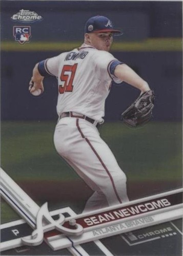 2017 Topps Chrome Update - Sean Newcomb #HMT64