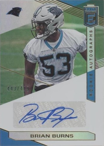 2019 Panini Donruss Elite Brian Burns #RA-BB