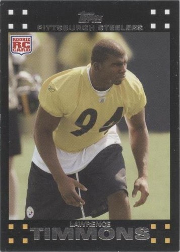 2007 Topps Lawrence Timmons #366