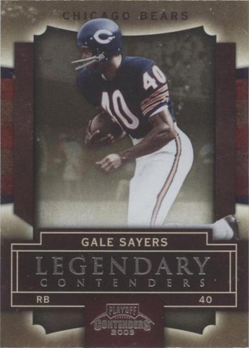 2009 Playoff Contenders Gale Sayers #34