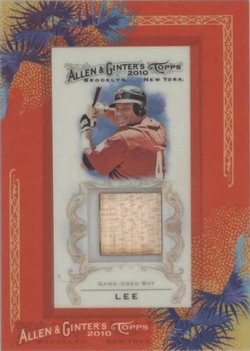 2010 Topps Allen & Ginter's - Carlos Lee #AGR-CL