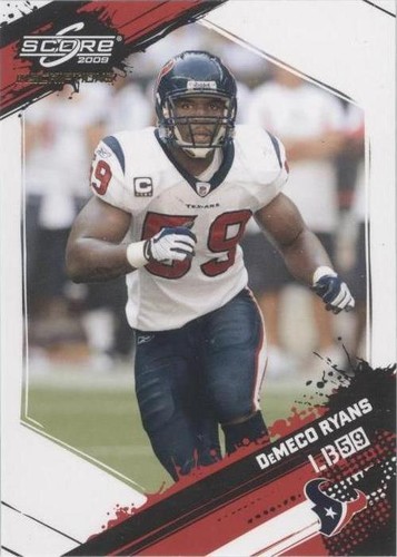 2009 Score Inscriptions DeMeco Ryans #115