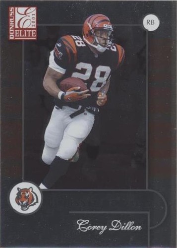 2001 Donruss Elite Corey Dillon #19