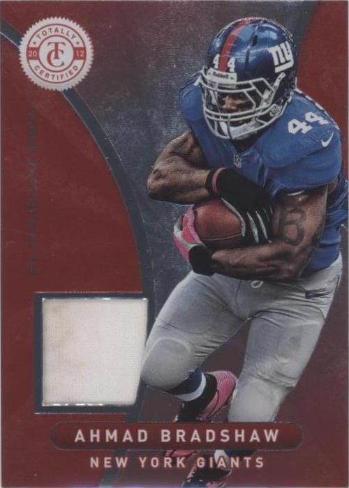 2012 Totally Certified Ahmad Bradshaw #87
