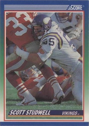 1990 Score Scott Studwell #377