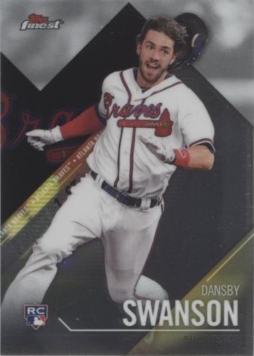 2017 Topps Finest - Dansby Swanson #FFI-DS