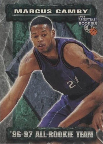 1997 Score Board Rookies - Marcus Camby #74