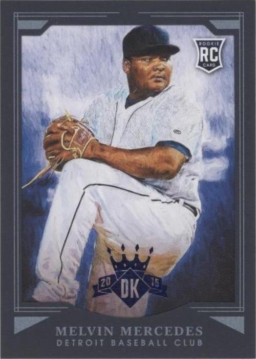 2015 Panini Diamond Kings - Blue Framed #188 Melvin Mercedes /99 (RC ...