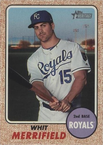2017 Topps Heritage High Number - Whit Merrifield #616