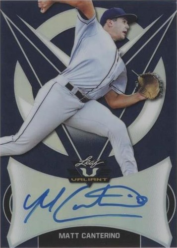 2019 Leaf Valiant - Matt Canterino #BA-MC1