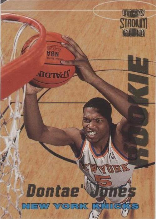 1996-97 Topps Stadium Club - Dontae' Jones #R18