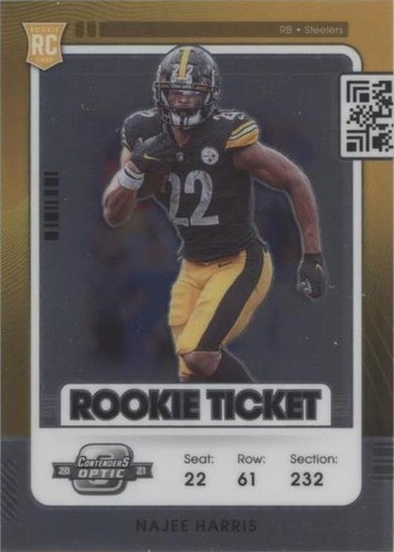 2021 Panini Contenders Optic Najee Harris #84