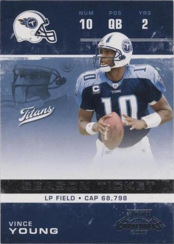2007 Playoff Contenders Vince Young #95