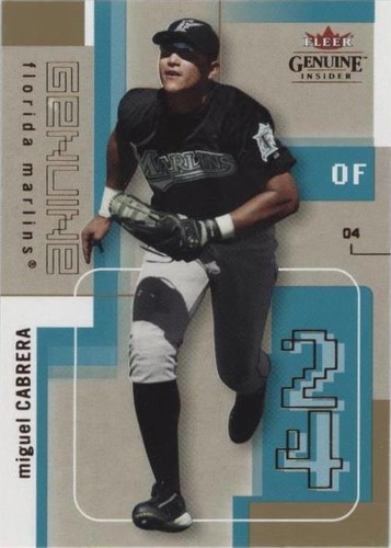 2004 Fleer Genuine Insider - Miguel Cabrera #21