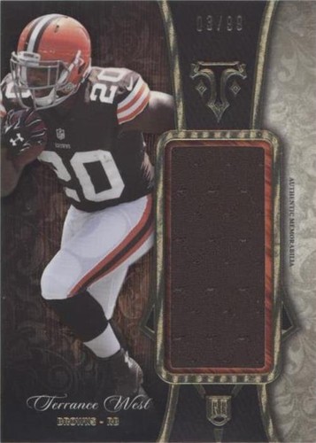 2014 Topps Triple Threads Terrance West #TTRJR-39