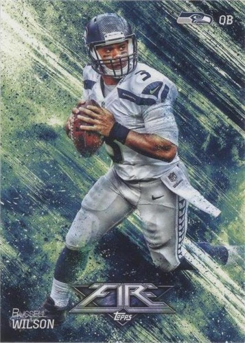 2014 Topps Fire Russell Wilson #46
