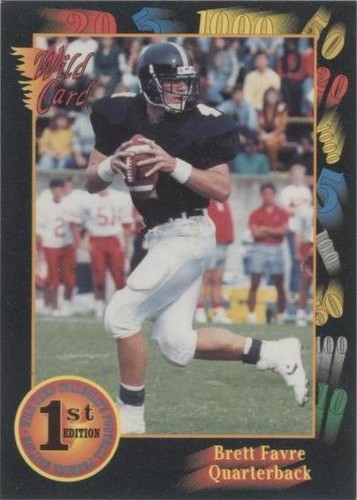 1991 Wild Card Draft Football Trading Cards