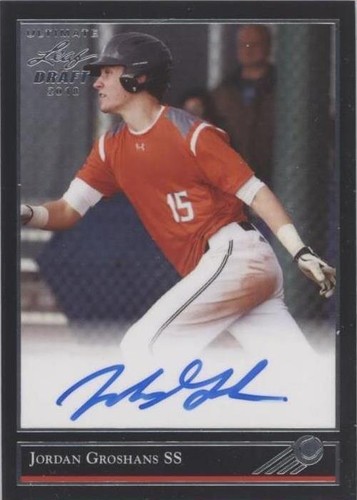 2018 Leaf Ultimate Draft - Jordan Groshans #BG-JG2