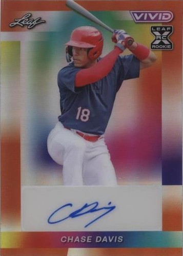 2023 Leaf Vivid - Chase Davis #BA-CD1