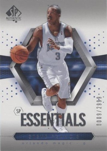 2004-05 SP Authentic - Steve Francis #119