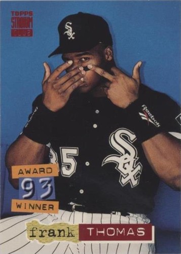 1994 Topps Stadium Club - Frank Thomas #285