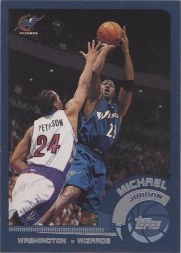2002-03 Topps #10 Michael Jordan Card BGS BCCG 9 Near Mint+