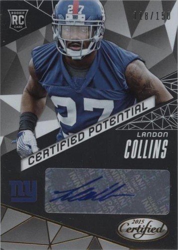 2015 Panini Certified Landon Collins #CP-LC