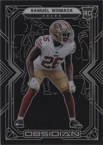 2022 Panini Obsidian Samuel Womack #176