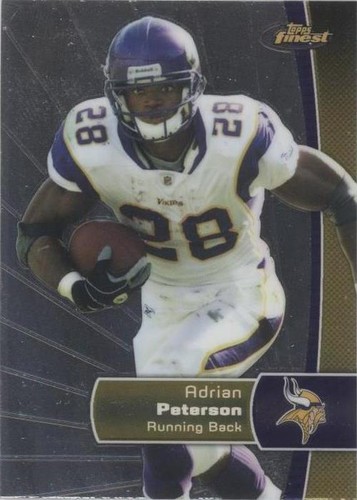 2012 Topps Finest Adrian Peterson #70