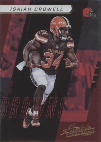 2017 Panini Absolute Isaiah Crowell #20