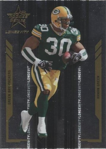 2005 Leaf Rookies & Stars Longevity Ahman Green #35