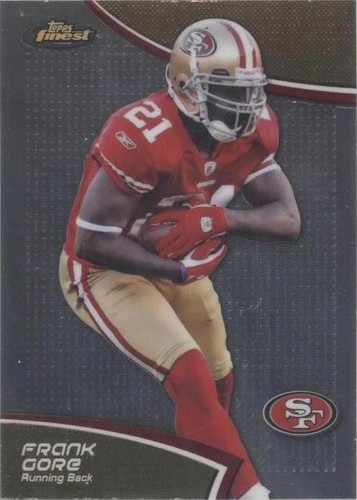 2011 Topps Finest Frank Gore #19