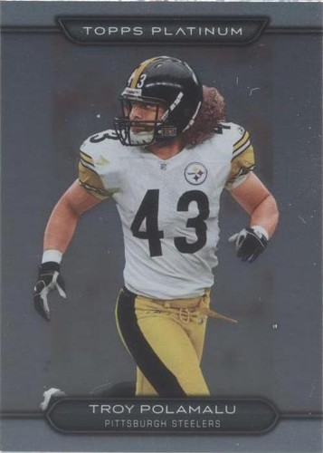 2010 Topps Platinum Troy Polamalu #68