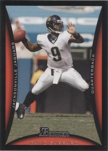 2008 Bowman David Garrard #10