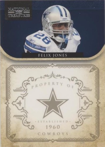 2011 Playoff National Treasures Felix Jones #39