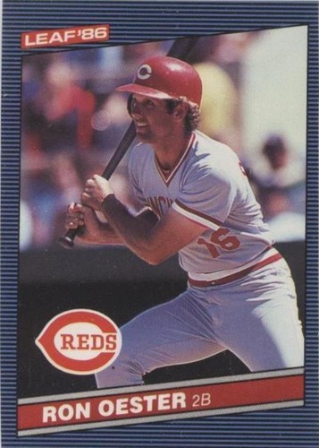 1986 Leaf Canadian - Ron Oester #78