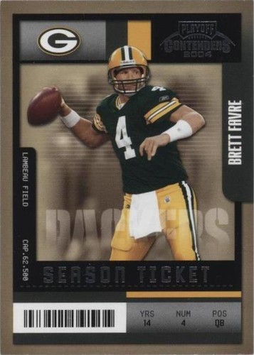 2004 Playoff Contenders Brett Favre #38