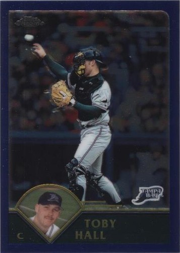 2003 Topps Chrome - Toby Hall #353
